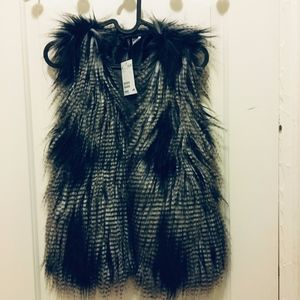 H&M Faux Fur Vest